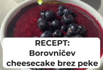 Naslovna - RECEPT Borovničev cheesecake brez peke