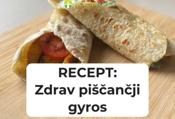 Naslovna - RECEPT Zdrav piščančji gyros