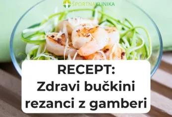 Naslovna - RECEPT: Zdravi bučkini rezanci z gamberi