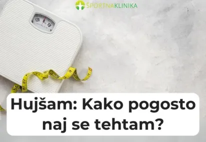 Naslovna - Hujšam: Kako pogosto naj se tehtam?
