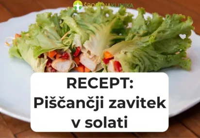 Naslovna - RECEPT: Piščančji zavitek v solati
