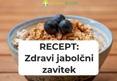 Naslovna - RECEPT Zdrav jabolčni zavitek