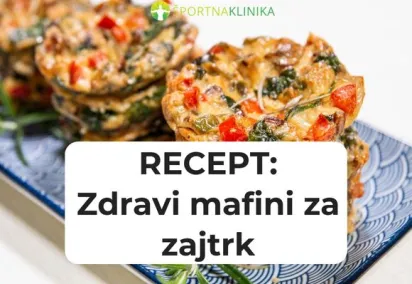 Naslovna - RECEPT: Zdravi mafini za zajtrk