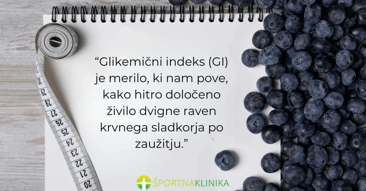 Infografika - Kaj je glikemični indeks? Infografika - Kaj je glikemični indeks?